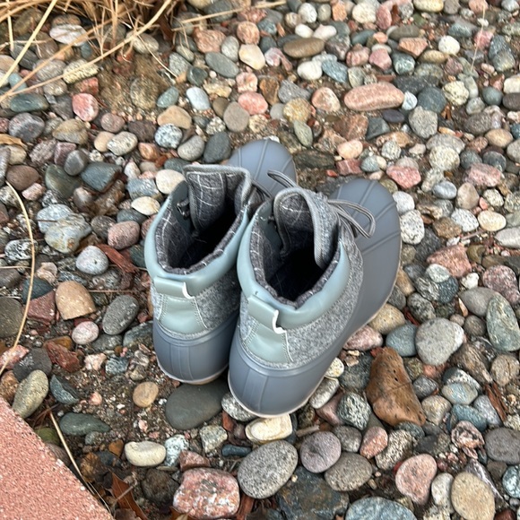 Gypsy Jazz “Quack” Gray Women’s size 8 Lace up Boots - Picture 4 of 10